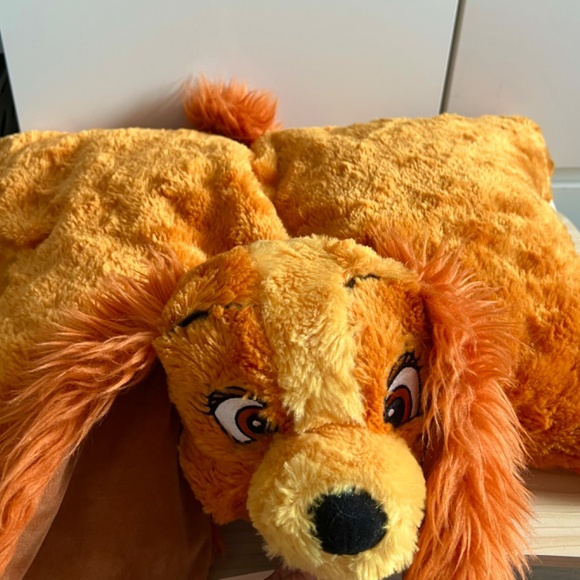 Disney Parks Dream Friends Lady and the Tramp Dog 20" Pillow Pet Plush 2013 - Picture 4 of 6